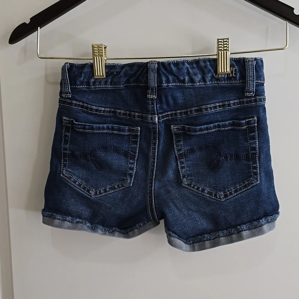Justice Blue Jean‎ Shorts Size 10